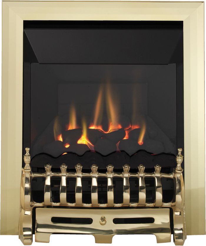 The Range | Focal Point Fires Focal Point Blenheim Full Depth Remote Gas Fire - Brass Focal Point Fires Focal Point Blenheim Full Depth Remote Gas Fire - Brass