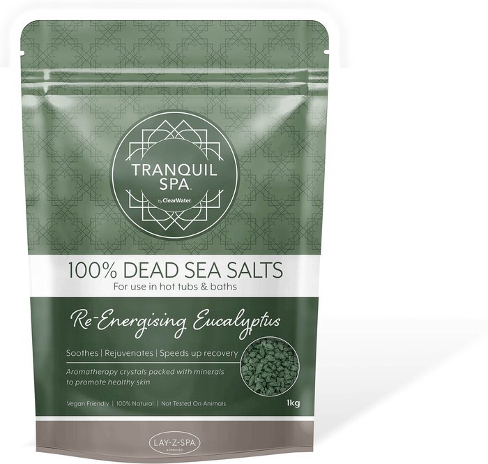 The Range | ClearWater Tranquil Spa Salt 1kg - Eucalyptus ClearWater Tranquil Spa Salt 1kg - Eucalyptus