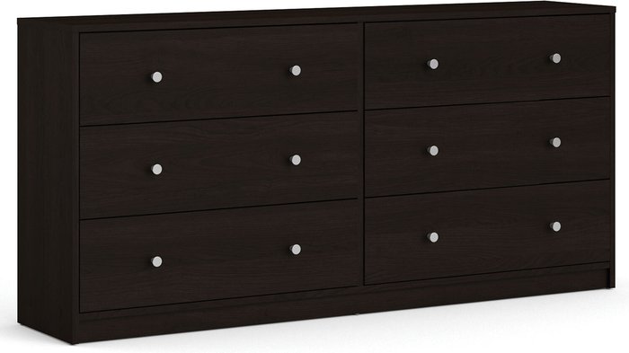 The Range | Furniture To Go May Chest of Six Drawers - Coffee Furniture To Go May Chest of Six Drawers - Coffee