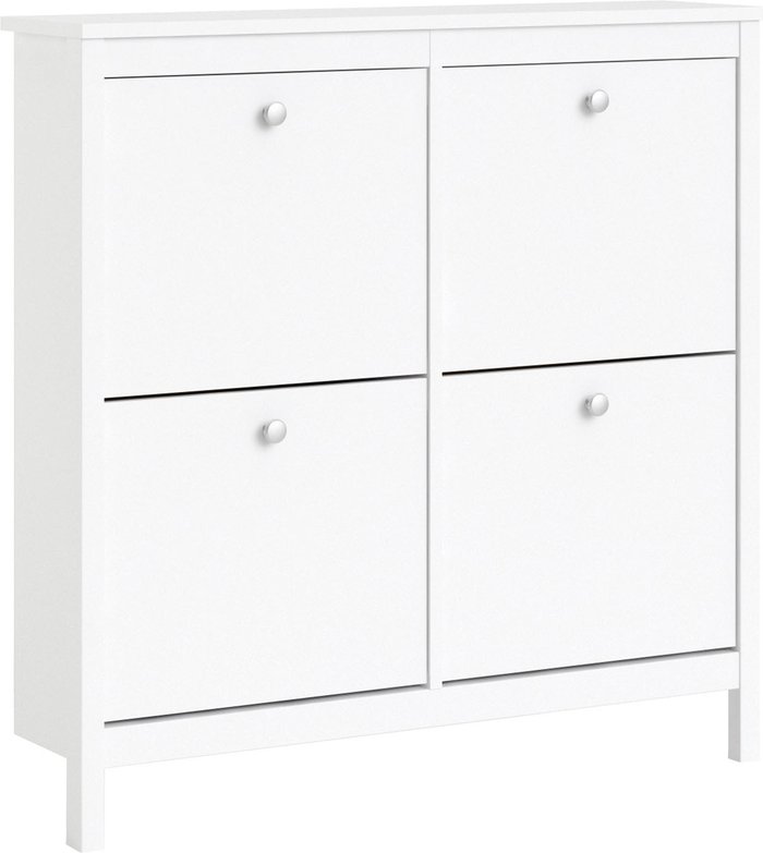 The Range | Furniture To Go Madrid Shoe Cabinet - White Furniture To Go Madrid Shoe Cabinet - White