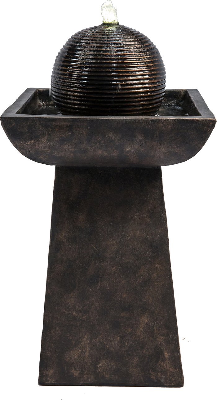 The Range | Teamson Home Teamson Home Peaktop Outdoor Garden Patio Charcoal LED Water Fountain Feature VFD8410-UK Teamson Home Teamson Home Peaktop Outdoor Garden Patio Charcoal LED Water Fountain Feature VFD8410-UK