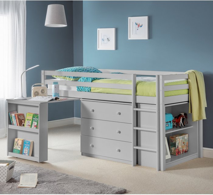 The Range | Julian Bowen Roxy Sleepstation - Dove Grey Julian Bowen Roxy Sleepstation - Dove Grey