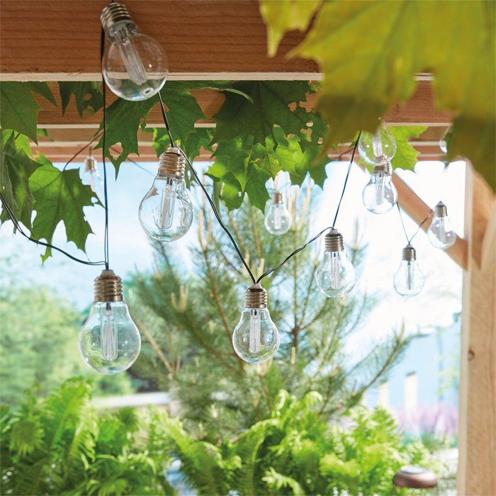 The Range | Luxform Luxform Corfu String Light 15 Bulbs Luxform Luxform Corfu String Light 15 Bulbs