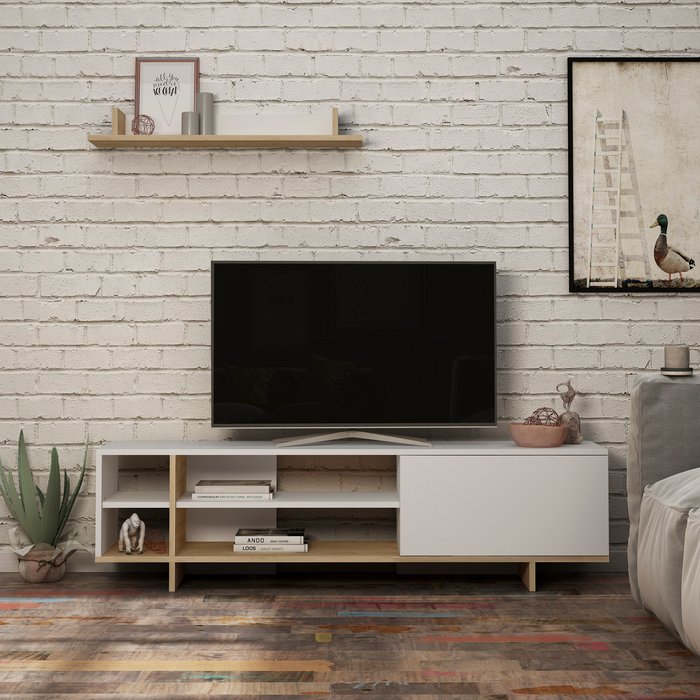 The Range | Decortie Stockton TV Stand - White Decortie Stockton TV Stand - White