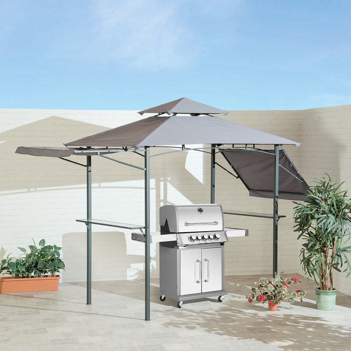 The Range | Suntime Suntime BBQ Gazebo with Eaves Suntime Suntime BBQ Gazebo with Eaves