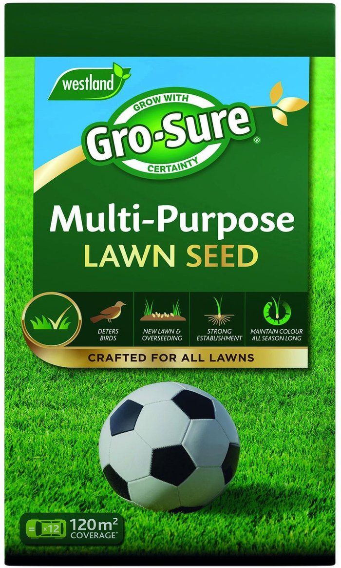 The Range | Gro-Sure Gro-Sure Multi-Purpose Lawn Grass Seed - Buy 1 Gro-Sure Gro-Sure Multi-Purpose Lawn Grass Seed - Buy 1