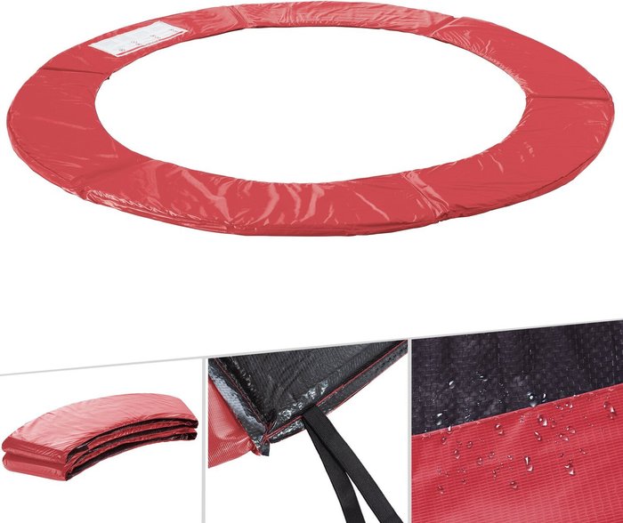 The Range | Arebos Trampoline Safety Pads 6ft - Red Arebos Trampoline Safety Pads 6ft - Red