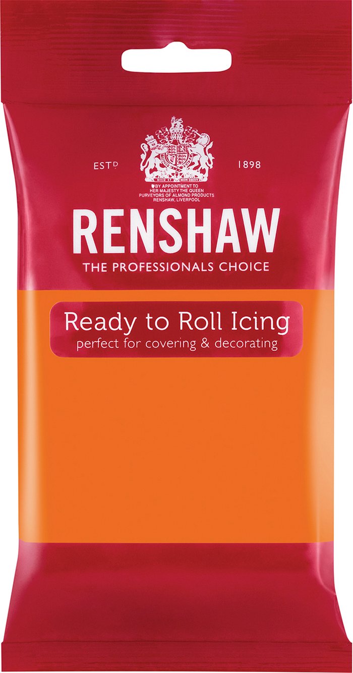 The Range | Renshaw Renshaw Fondant Icing Ready to Roll - Tiger Orange Renshaw Renshaw Fondant Icing Ready to Roll - Tiger Orange