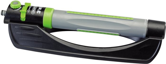 The Range | Draper Draper 3-in-1 Oscillating Sprinkler - Black, Grey, and Green Draper Draper 3-in-1 Oscillating Sprinkler - Black, Grey, and Green