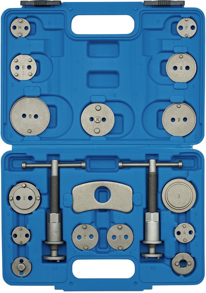 The Range | Draper Draper 18 Piece Brake Caliper Wind Back Kit Draper Draper 18 Piece Brake Caliper Wind Back Kit