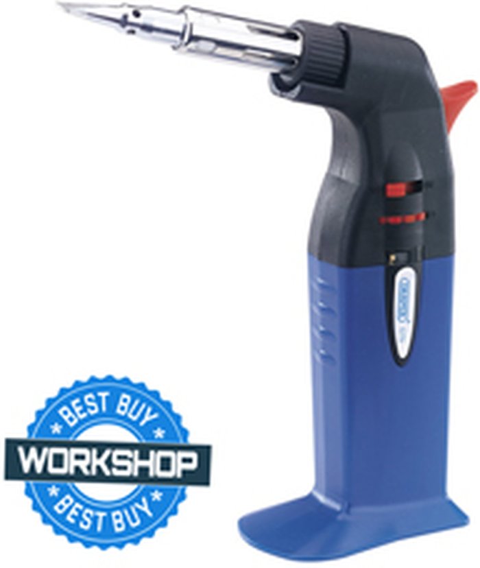The Range | Draper Draper Soldering And Heat Gas Torch - Black/Blue Draper Draper Soldering And Heat Gas Torch - Black/Blue