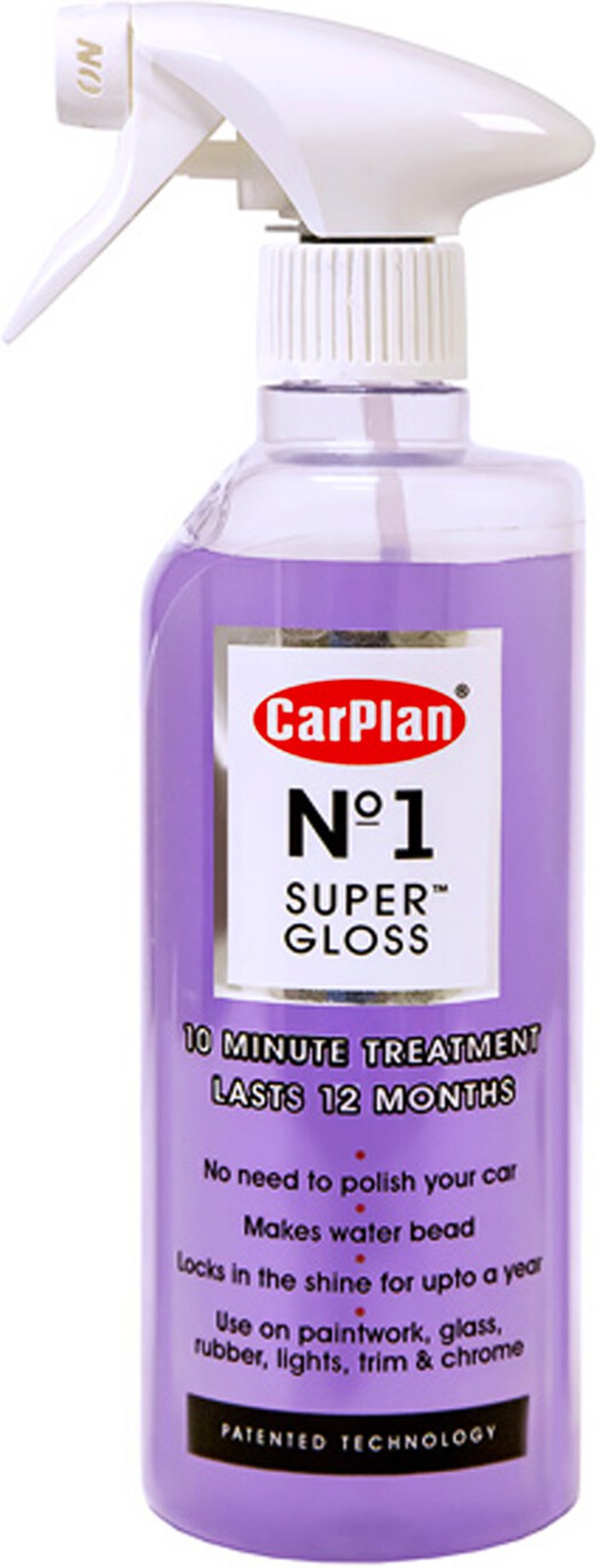 The Range | CarPlan CarPlan No.1 Super Gloss 10-Minute Treatment 600ml CarPlan CarPlan No.1 Super Gloss 10-Minute Treatment 600ml