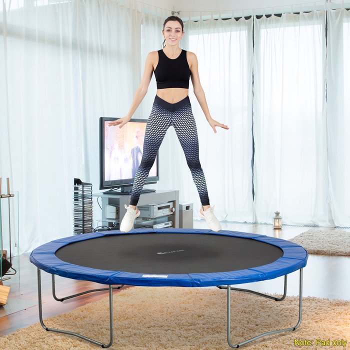 The Range | HOMCOM Trampoline Surround Pad - Blue / 305cm HOMCOM Trampoline Surround Pad - Blue / 305cm