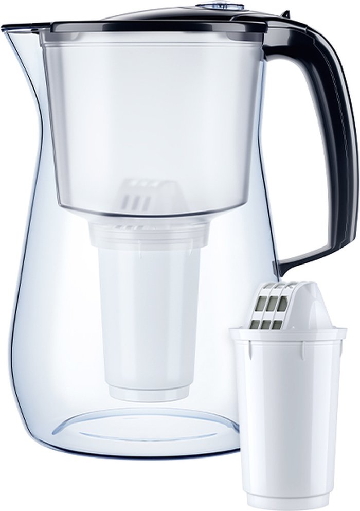 The Range | Aquaphor Aquaphor Provence Water Filter Counter Top Jug Black With 1 X A5 350Ml Filter 4.2L Aquaphor Aquaphor Provence Water Filter Counter Top Jug Black With 1 X A5 350Ml Filter 4.2L