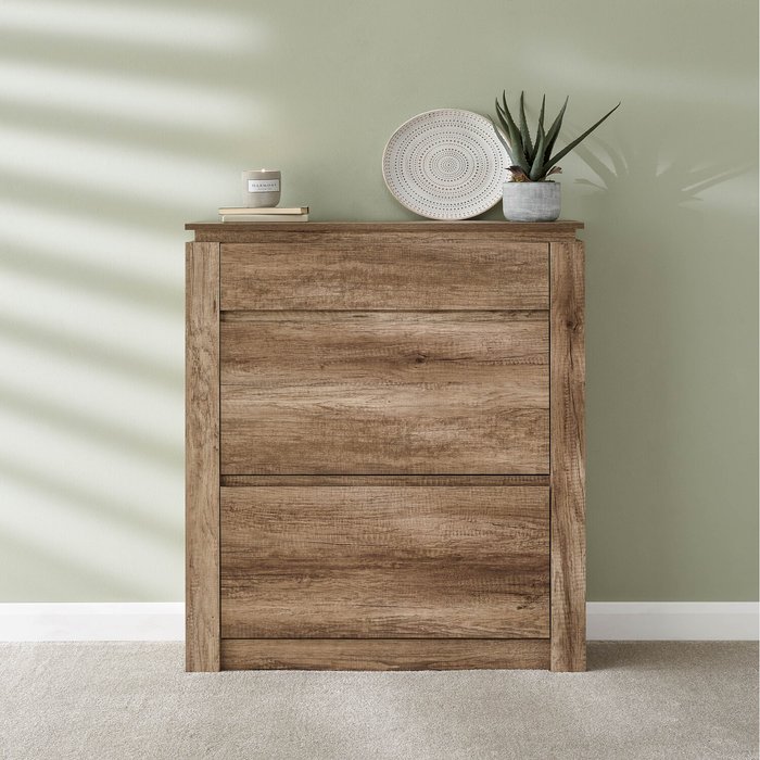 The Range | GFW Canyon Oak Shoe Cabinet - Brown GFW Canyon Oak Shoe Cabinet - Brown