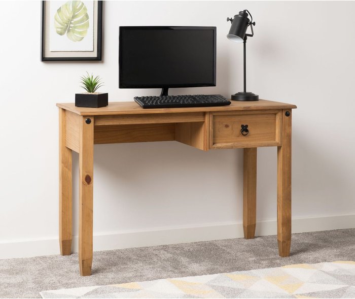 The Range | Seconique Budget Mexican Study Desk - Pine Seconique Budget Mexican Study Desk - Pine
