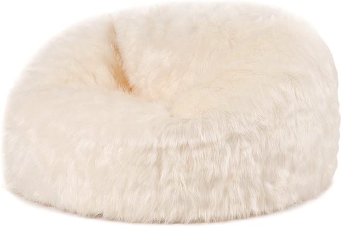 The Range | ICON Classic Faux Fur Bean Bag - Yellow ICON Classic Faux Fur Bean Bag - Yellow