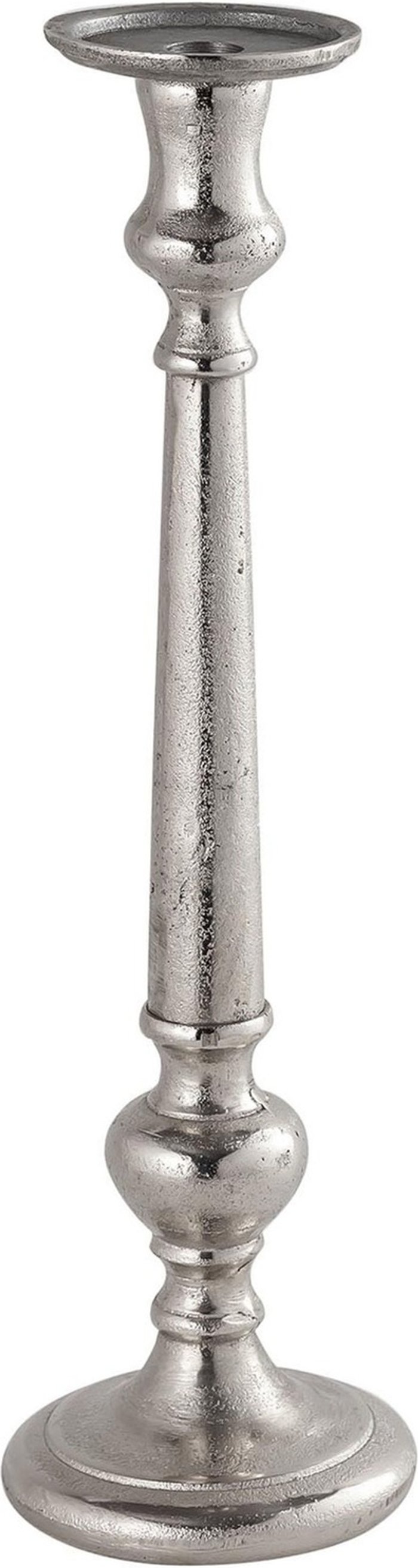 The Range | KDMR Katlley Collection Large Dinner Candle Holder - Silver KDMR Katlley Collection Large Dinner Candle Holder - Silver