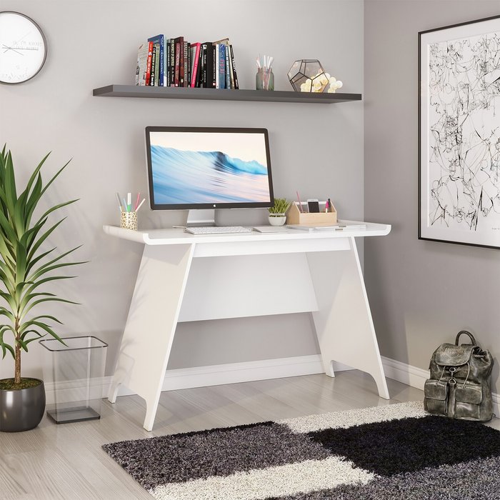 The Range | TEKNIK TEKNIK Towson 7700002 Trestle Desk - White TEKNIK TEKNIK Towson 7700002 Trestle Desk - White