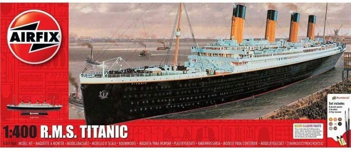 The Range | Airfix RMS Titanic Large Gift Set Airfix RMS Titanic Large Gift Set