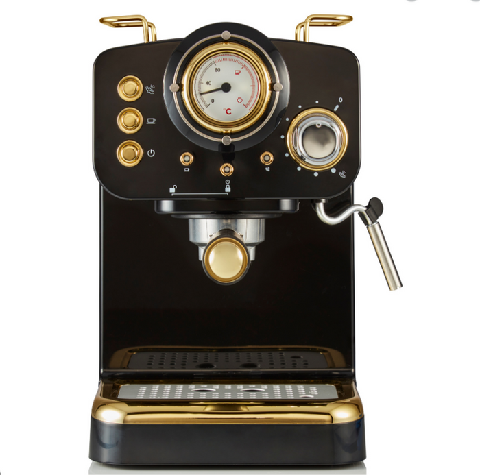 The Range | Swan Gatsby Pump Espresso Coffee Machine - Gatsby Black Swan Gatsby Pump Espresso Coffee Machine - Gatsby Black