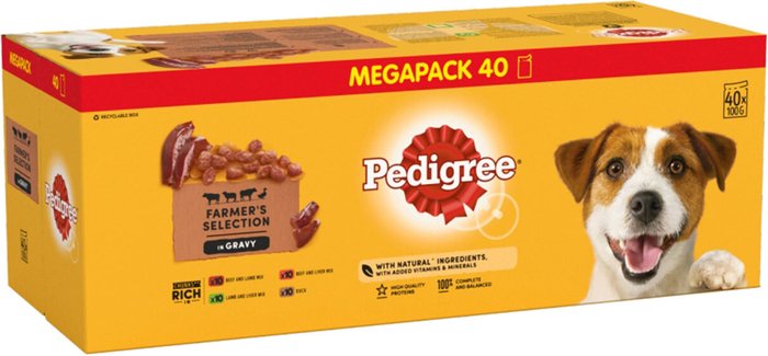 The Range | Pedigree Pedigree Farmer's Selection in Gravy Pedigree Pedigree Farmer's Selection in Gravy