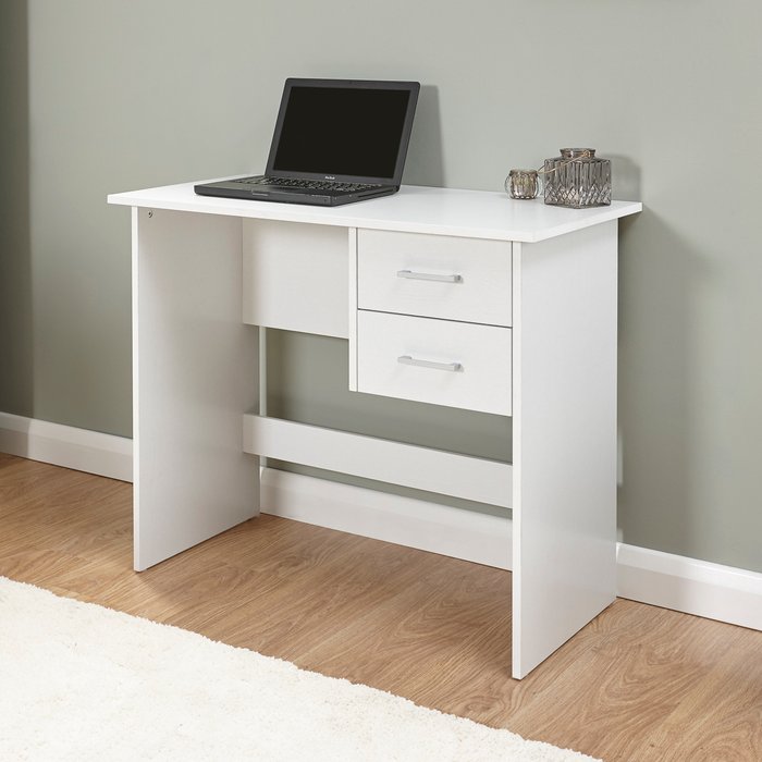 The Range | Dunelm Panama White Desk White Dunelm Panama White Desk White