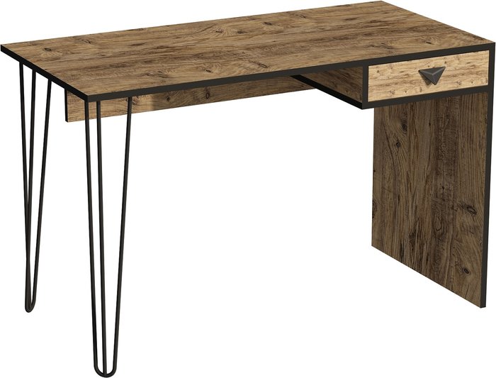 The Range | Destina Home Emily Computer Desk with Drawer - Atlantic Pine - Black Destina Home Emily Computer Desk with Drawer - Atlantic Pine - Black