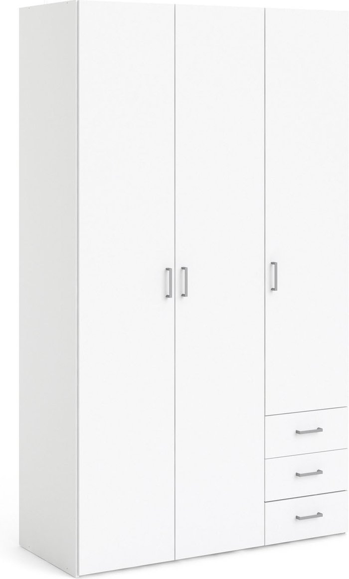 The Range | Furniture To Go Space Wardrobe - White Furniture To Go Space Wardrobe - White