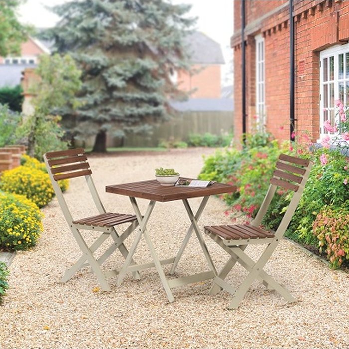 The Range | Greenhurst Burley Two-Tone Bistro Set - Two-Tone Greenhurst Burley Two-Tone Bistro Set - Two-Tone