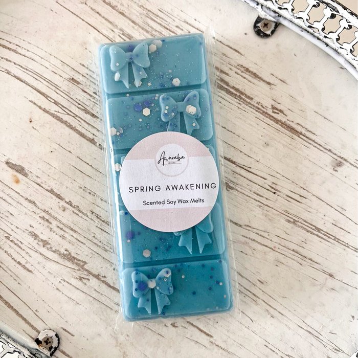 The Range | AwurabaHome Spring Awakening Scented Soy Wax Melts - Blue / Snap Bar AwurabaHome Spring Awakening Scented Soy Wax Melts - Blue / Snap Bar
