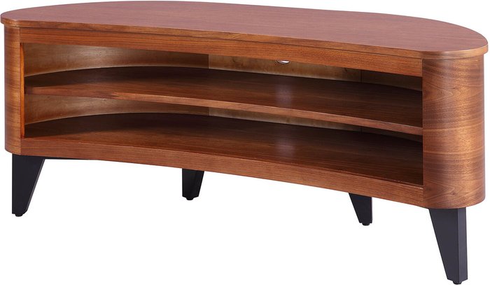 The Range | Jual Jual San Francisco Walnut Curve TV Stand Jual Jual San Francisco Walnut Curve TV Stand