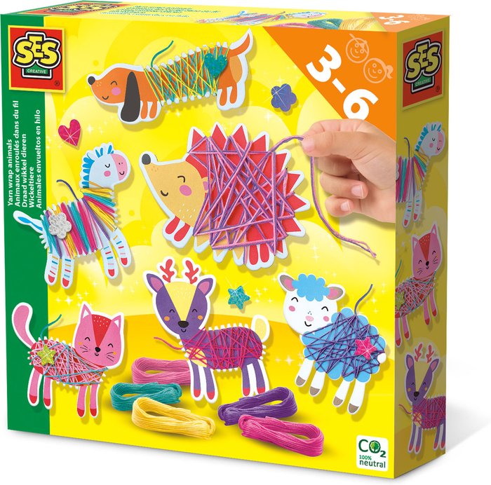 The Range | SES CREATIVE SES CREATIVE Yarn Wrap Animals - 14024 - Yellow SES CREATIVE SES CREATIVE Yarn Wrap Animals - 14024 - Yellow