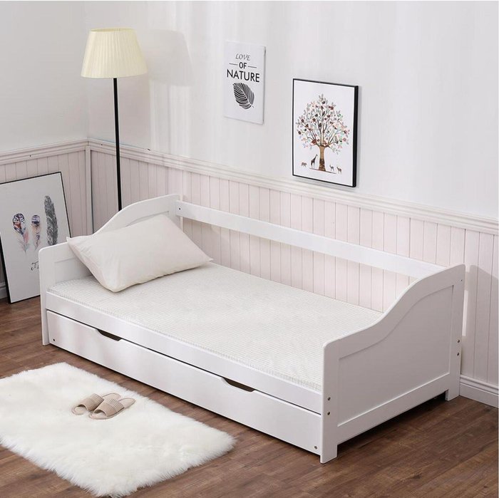The Range | Home Source Naples Guest Bed - White Home Source Naples Guest Bed - White