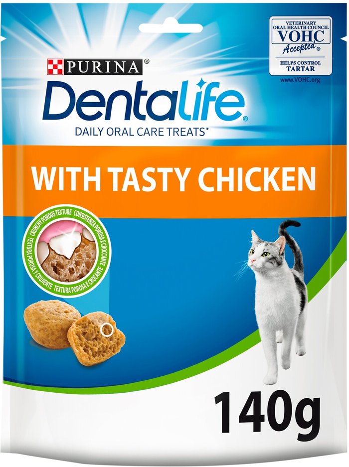 The Range | Purina Dentalife Cat Treats Tasty Chicken Purina Dentalife Cat Treats Tasty Chicken
