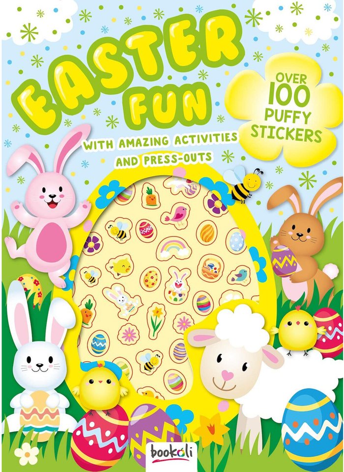 The Range | Bookoli Puffy Sticker Easter Activity Book Bookoli Puffy Sticker Easter Activity Book