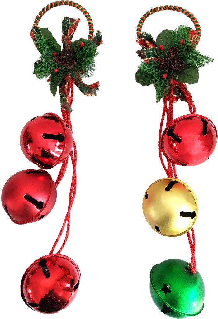 The Range | A Christmas Tale Giant 3 Bell Hanger With Foliage A Christmas Tale Giant 3 Bell Hanger With Foliage