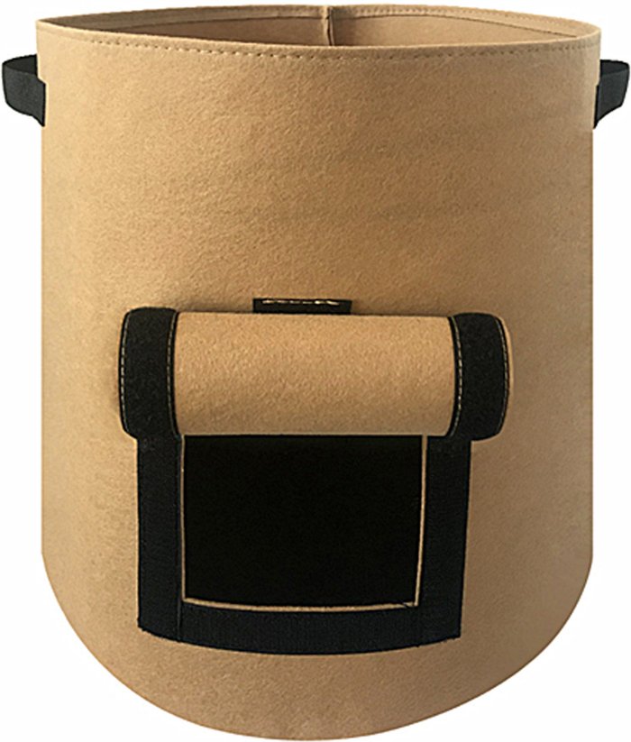The Range | Vegetable Planting Bag with Side Window - Beige Vegetable Planting Bag with Side Window - Beige