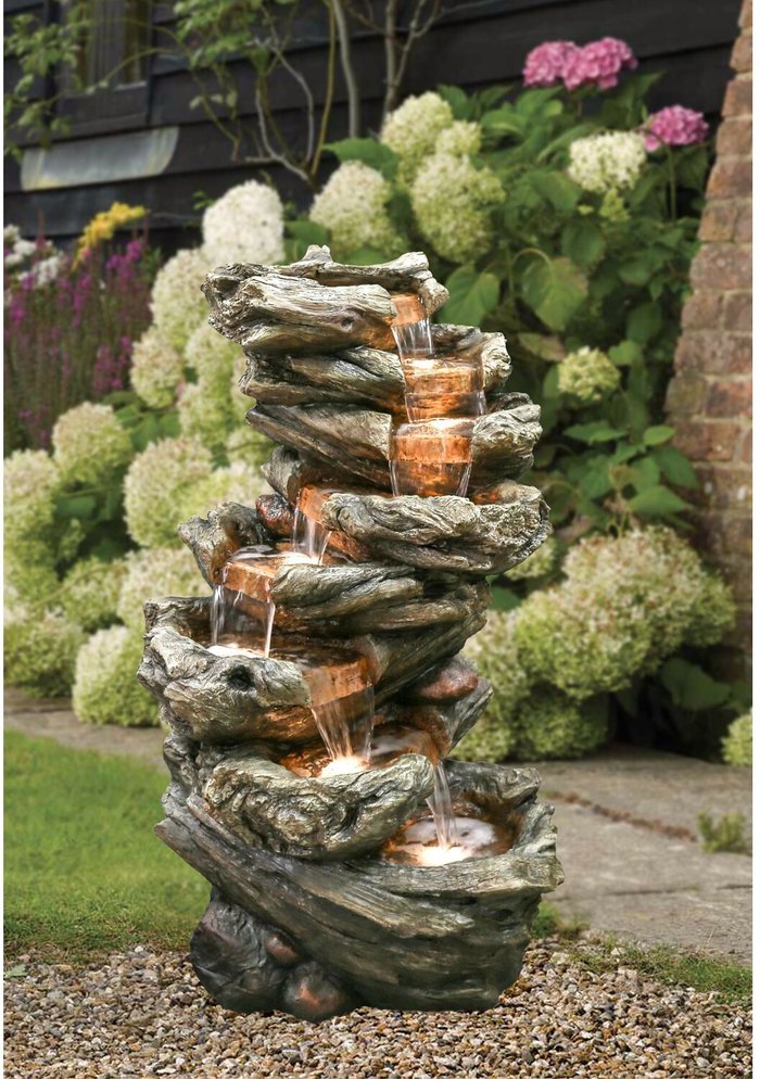 The Range | Tranquility Tranquility 8 Tier Solar Powered Water Feature Tranquility Tranquility 8 Tier Solar Powered Water Feature