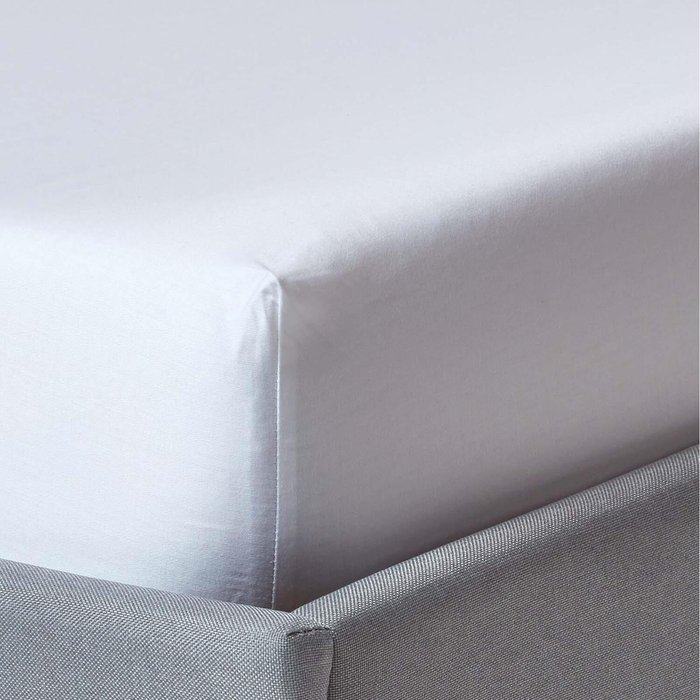 The Range | Homescapes Organic Egyptian Cotton Extra Deep Fitted Sheet - White / Single Homescapes Organic Egyptian Cotton Extra Deep Fitted Sheet - White / Single