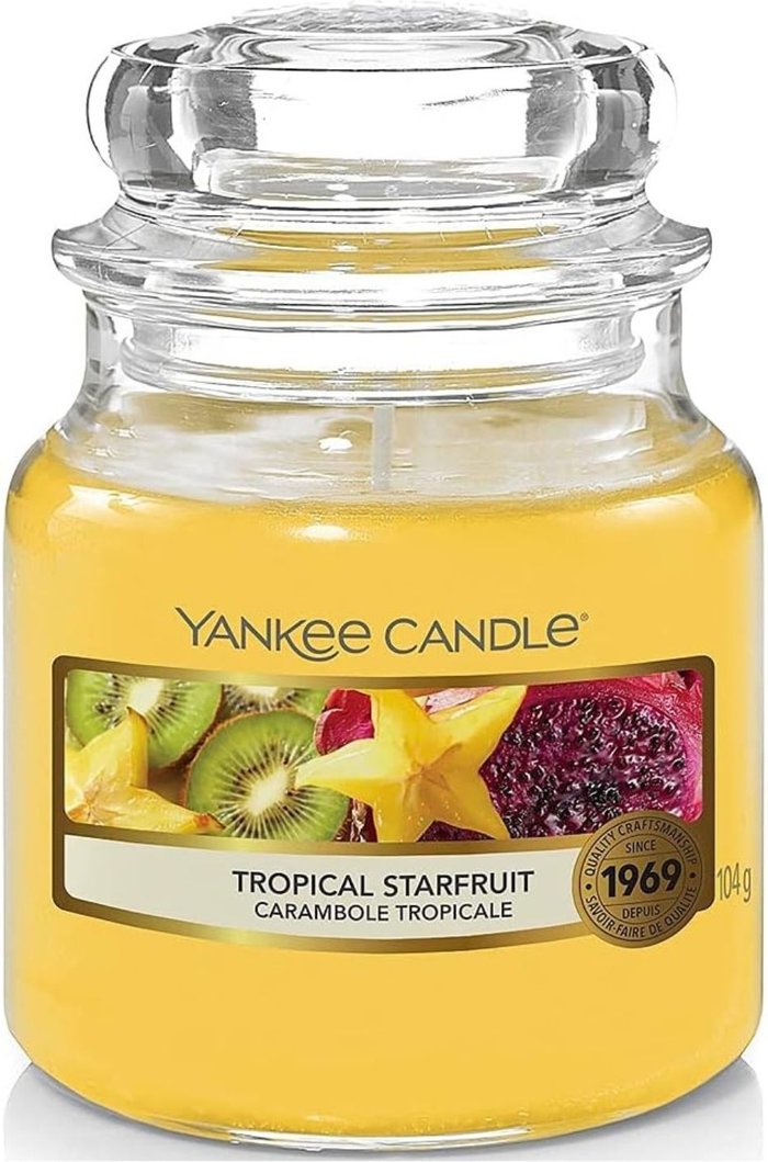 The Range | Yankee Candle Yankee Candle Classic Small Jar - Yellow / Mango Peach Salsa Yankee Candle Yankee Candle Classic Small Jar - Yellow / Mango Peach Salsa
