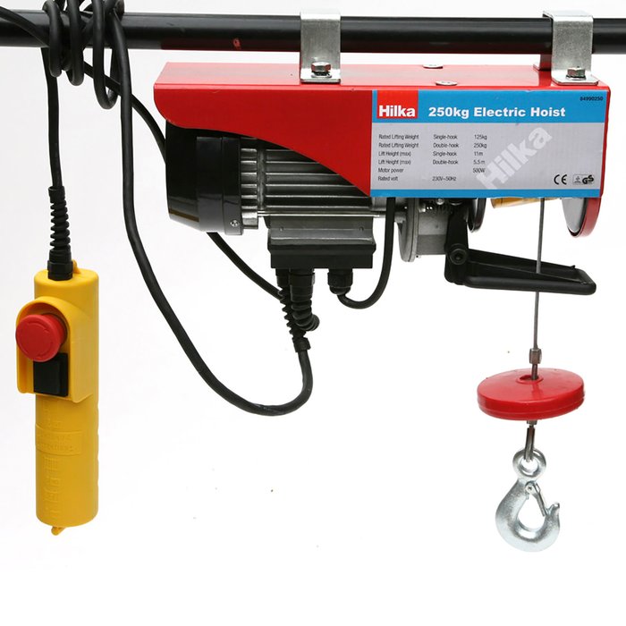 The Range | Hilka Hilka 250kg Electric Hoist Hilka Hilka 250kg Electric Hoist