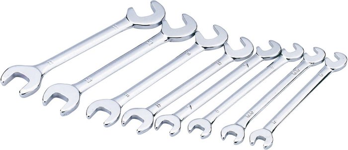 The Range | Draper Draper 8 Piece Midget Open End Spanner Set Draper Draper 8 Piece Midget Open End Spanner Set