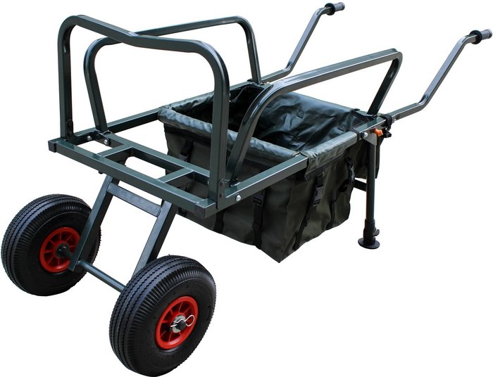 The Range | CARPZILLA CARPZILLA Fishing Trolley with Bag and Adjustable Legs - Green CARPZILLA CARPZILLA Fishing Trolley with Bag and Adjustable Legs - Green