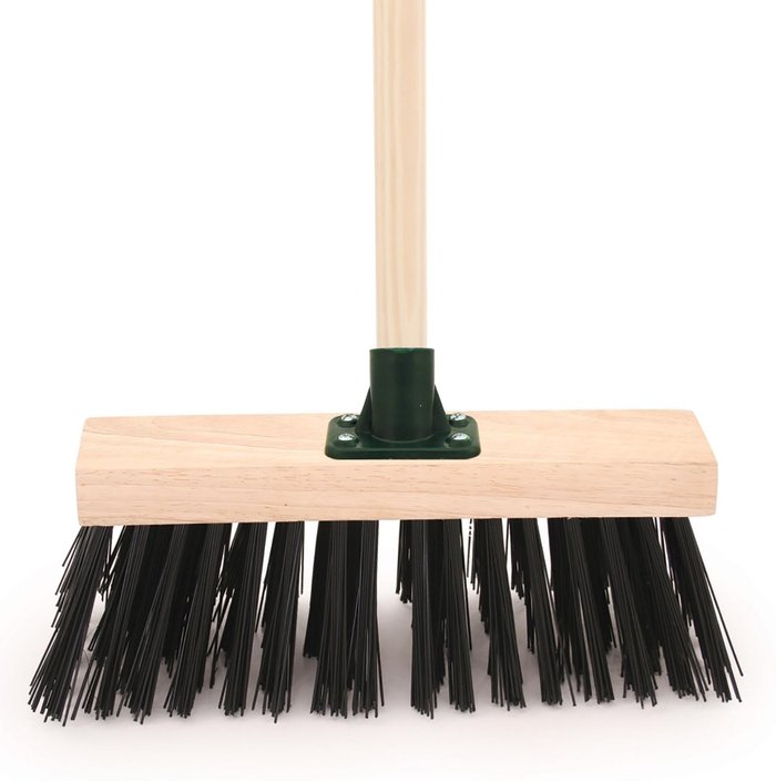 The Range | Charles Bentley PVC Broom and Handle - Black Charles Bentley PVC Broom and Handle - Black