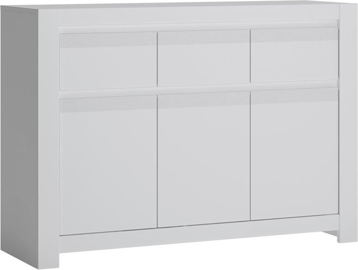 The Range | Furniture To Go Novi 3-Door 3-Drawer Cabinet Furniture To Go Novi 3-Door 3-Drawer Cabinet