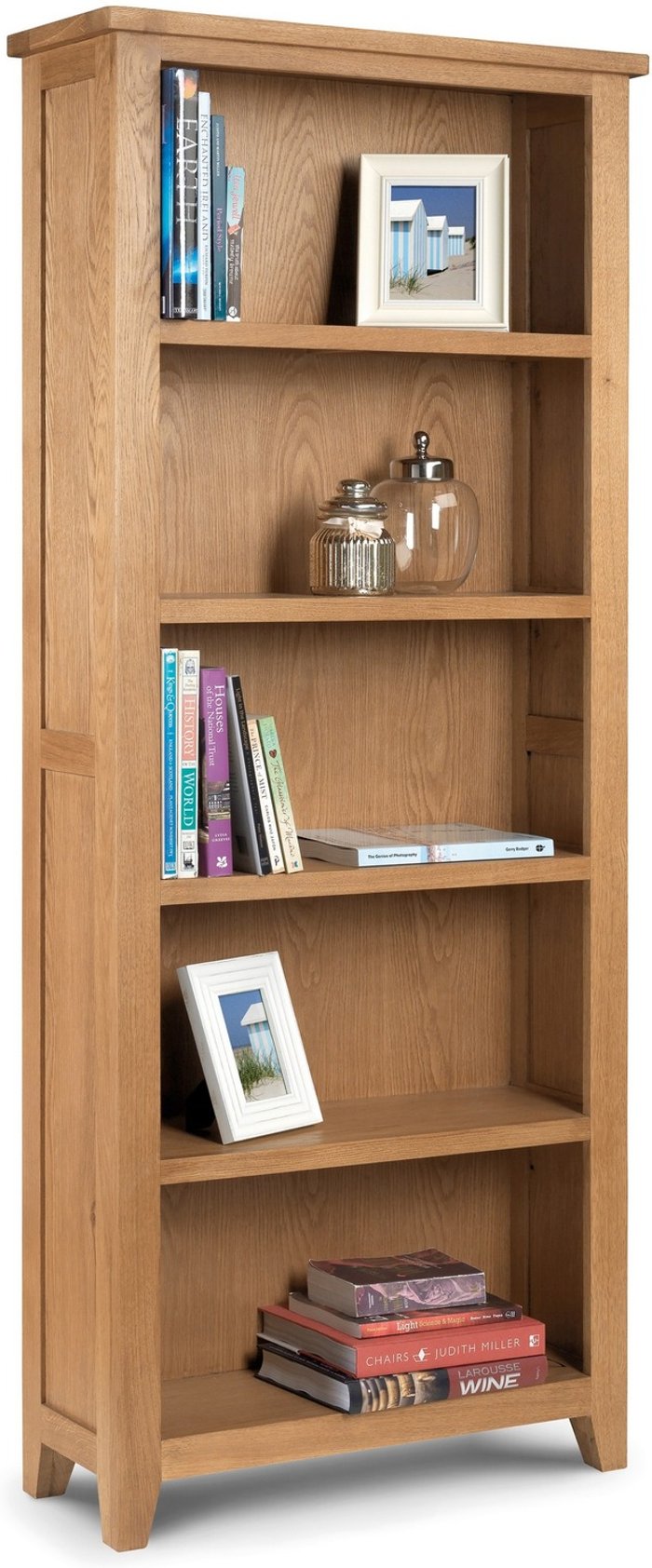 The Range | Dunelm Astoria Oak Tall Bookcase Brown Dunelm Astoria Oak Tall Bookcase Brown