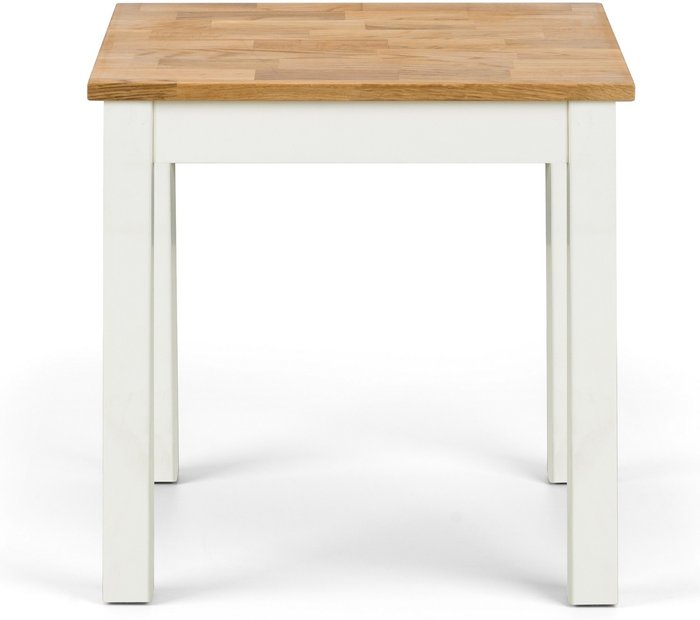 The Range | Julian Bowen Julian Bowen Coxmoor Lamp Table White & Oak Julian Bowen Julian Bowen Coxmoor Lamp Table White & Oak
