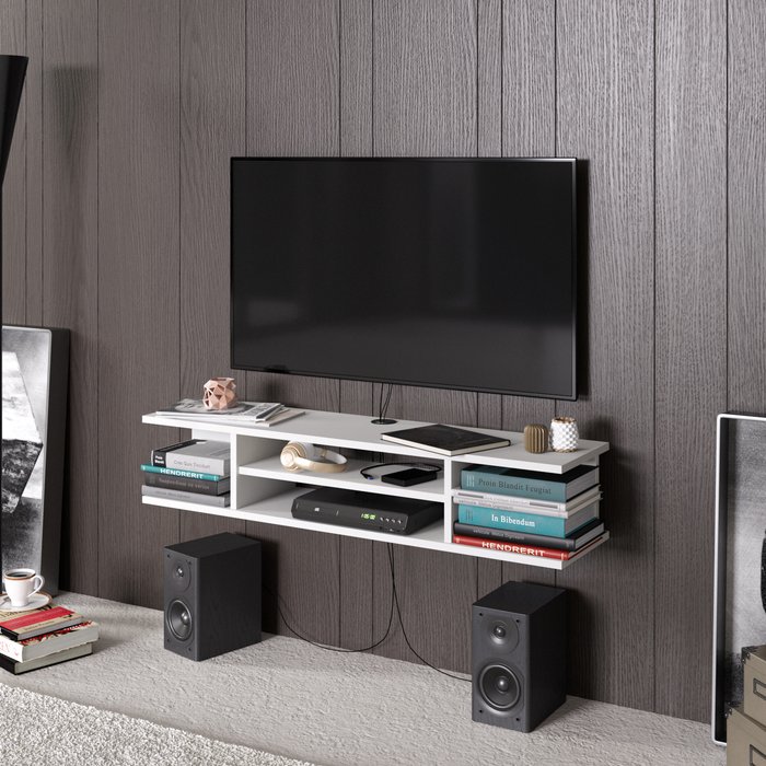 The Range | Decorotika Pivot Floating TV Unit TV Stand for TVs up to 47 Decorotika Pivot Floating TV Unit TV Stand for TVs up to 47