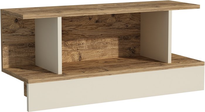 The Range | Destina Home Dustin TV Stand with Shelves - Beige - Atlantic Pine Destina Home Dustin TV Stand with Shelves - Beige - Atlantic Pine